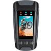 Andoer Telecamera da ciclismo 4K 60FPS, fotocamera per bicicletta, fotocamera per moto, schermo a colori IPS da 2,0 a prova di pioggia, connessione WiFi con torcia LED corno da bicicletta per