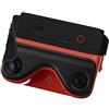 YFDGD La fotocamera 3D mette in mostra la digitale VR stand-up vlog HD Cattura Facilmente Momenti Mozzafiato(Black)