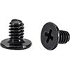 uxcell - Viti M2 x 4 mm, testa a croce con testa a croce nera, diametro 3,8 mm, per IBM HP, Dell, Lenovo Sony, Gateway, Acer Samsung, 50 pezzi