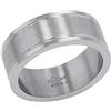 s.Oliver Ring Anelli da Uomo in Acciaio Inossidabile, Argento, in confezione regalo, 2035533