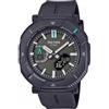 Casio Pro-trek - Orologio Da Polso Da Uomo Al Quarzo Militare Bracciale E Cassa In Resina Di Colore Nero Quadrante Analogico Nero - PRJ-B001-1ER