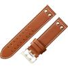 ROUHO Morbida Vera Pelle Cinturino Orologio Ricambio Cinturino, Doppia Fibbia ad Ardiglione per Hamilton Khaki Field H70595593 & H70655733
