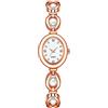 ADSBIAOYE Elegant Pearl - Orologio da donna con quadrante ovale, impermeabile, idea regalo, oro rosa, Moda