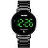 Gosasa Orologio da polso analogico digitale con quadrante grande S Shock da uomo, militare, impermeabile fino a 50 m, sveglia, cronometro, lancette luminose, orologio sportivo a LED (Denim Black)