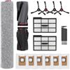 VIEWALL Accessori E25 di ricambio per aspirapolvere Eufy E25 Omni/E28 Omni, il kit di accessori E28 include 1 spazzola principale, 1 mocio a rullo, 4 spazzole laterali, 2 filtri HEPA, 6 sacchetti di ricambio