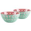 Guzzini - Set 2 ciotoline cm. 12 'Le Murrine' (Verde Matcha-Bianco-Malva)