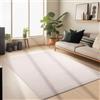 Carpetsale24 Tappeto per Soggiorno 240x340 cm Beige Lavabile, Pelo Corto, Design Moderno, Monocromatico - Tappeto Lavabile Antiscivolo Extra Morbido e Fluffy per Camera da Letto, Cucina
