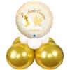 Isola Party Centrotavola di palloncini per feste di Santa Cresima| Decorazione e addobbi tavolo per Cresima bambino e bambina| 12 pezzi