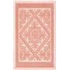 Pierre Tappeti Tappeto Sardo ROSA SALMONE 55x115 cm lavabile 100% cotone prodotto in Sardegna. Tappetino bagno cucina ingresso pratico morbido.