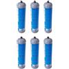 Zeus Party 6 Bombole Co2 600 gr non ricaricabile attacco M11x1 per erogatori acqua frizzante Contenitore in acciaio