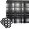 Generico ZERBINO Gomma Antiscivolo a griglia, drenante, antisporco, RESTAURANT MAT ANTIFATICA (91x91 cm 1 Pezzo)