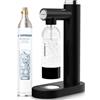 Wessper gasatore acqua frizzante e bottiglia da 800ml, Acqua Gassata Macchina Per Acqua Frizzante Automatico Gassificatore | Bottiglie PET Da 800ml Ognuna, Senza BPA & Bombole CO2 Cilindro da 60L