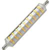 Aoxdi Lampadina LED R7s 10W 118mm Luminosità R7S 118mm LED lampadina AC220-240V Bianco Caldo, Pacco da 3 Pezzi