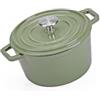 Berndes b.iron green Casseruola in ghisa 2m 14cm con coperchio