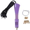 Yunxwd Hotfix Applicatore Di Strass, Riscaldamento Rapido Della Bacchetta Di Fissaggio A Caldo Applicatore Di Strass Strumenti Di Abbellimento 110-240v (Spina Ue Viola)