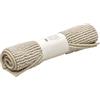 IL BOTTEGONE Tappeto Bagno Antiscivolo in Ciniglia Tappetino super assorbente, lavabile in lavatrice Per il bagno, la doccia, la vasca da bagno o come tappetino WC (Panna, 50 x 80 cm)