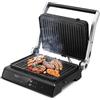 COSTWAY 3 in 1 Piastre per Panini 2000 W, Bistecchiera Elettrica con 5 Modalità Automatiche, Cottura Bifacciali, Timer 0-4H e Display a LED, Materiale Antiaderente, Ideale per Panini e Barbecue