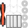 Generic Parti di ricambio per aspirapolvere compatibili con Xiaomi S20+ plus Accessori, 1 spazzola principale, 4 filtri, 4 spazzole laterali, 4 kit di accessori per mop (13 pezzi)