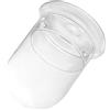 MAGICLULU Vaso Per Piante Terrario Vegetale Bottiglia Di Vetro Da Tavolo 12x16cm Senza Foro Decorazione Casa Ufficio Fai Da Te Micro Paesaggio