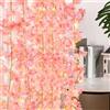 EasyByMall Ghirlanda di fiori artificiali con luci a LED per la decorazione della casa o per matrimoni