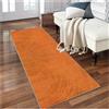 Siunwdiy Tappeto Runner Ingresso Vintage,Passatoia Cucina Moderno Antiscivolo Lavabile,Tappeto Runner Lungo 1.6 metri,Arancione,per Soggiorno,Camera da Letto,Lavanderia,Entrata,Cucina,Interni，80x160cm