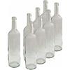 DIAH DO IT at Home Bottiglie di vino in vetro bordeaux 0,75 l (750 ml) per la produzione di vino fatto in casa (24 bottiglie di vino trasparenti)