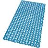 emmevi Tappeto Doccia Vasca Ventose Antiscivolo Tappetino Bagno Pvc Antimuffa Mod.SPERA_PEARLY 35X75 BLU
