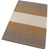 emmevi Tappeto Cucina Bagno Assorbente Puro Cotone Scendiletto Camera Lavabile Mod.PAPRIKA 55X180 BEIGE
