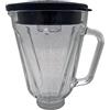 CXQ Barattolo rotondo in vetro da 5 o 6 tazze con coperchio, compatibile con Hamilton Beach Blenders (5 tazze)