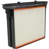 Trade-Shop Filtro pieghevole in poliestere, cartuccia filtrante sostituisce Bosch Professional 2607432015 35301000 Starmix 416069, 416038