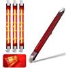 Generico Lampada Alogena Infrarossi, Lampadina Infrarossi R7S 200W 118mm, 200Lm, Lampadina Riscaldatore Rubino, Lampada Alogena Dimmerabile, Nessuno Sfarfallio, Riscaldatore Giardino Interno/Esterno, 4 Pezzi