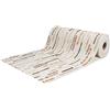 SaRani Tappeto al Metro Corsia per Esterno Bordo Piscina Passatoia Gomma Antiscivolo Multiuso Assorbente Spugna Aquamat (150x65 cm, Pennellata rosso)