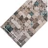 Olivo Tappeti OLIVO.shop Tappeto Cucina Antiscivolo Lavabile, Tappeto Passatoia Cucina in Pvc, Gomma Antimacchia, Passatoia Cucina Moderna, Passatoia su Misura JOKE (MOSAIC BLUE, 50x290 cm)