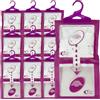 Sicignano Casalinghi Ingrosso Casalinghi Sicignano | Set 10 Deumidificatori con Appendino 2 in 1, Anti-Umidità e Anti-Odore, Capacità 500 ml, Ideale per Armadi e Ambienti Domestici, Fragranza Lavanda