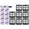 CLSXLVRP Accessori For Aspirapolvere X-Clean 10, Spazzola A Rullo, Filtro HEPA, Parti Di Ricambio, Compatibili Con Narwal S20 Pro, Compatibili Con Rowenta X-Clean 10, Spazzola(1set f)