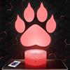 Lampephoto.fr - Lampada 3D Zampa di Cane, Decorazione Collezione Animale Cane, Zampa, Idea Regalo Uomo Donna oggetto Zampa di Cane, Luce Notturna Tattile Adulta, Decorazione Camera, Idee Regalo