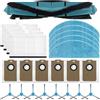 ZYNCUE Spazzola a rullo principale, spazzole laterali, filtri, panni per mocio, sacchetti per la polvere, set di accessori di ricambio per Liectroux G7 per AENO RC4S/EVOLUTION AIRO Robot Aspirapolvere