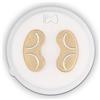 Pastidea - Trafila in bronzo e POM Orecchiette 15mm compatibile con Philips Pasta Maker Avance e Serie 7000