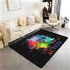 Loussiesd Tie-Dye Vidicon - Tappetino per interni cinema, per cinema, decorazione cinematografica, per soggiorno, stile antico, decorazione casa, 150 x 200 cm