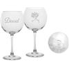 MASTERLASER3.0 Bicchiere da Gin Tonic personalizzato, calice da cocktail, inciso al laser, 580 ml, set personalizzabile con nome, iniziali e data - Migliore idea regalo (1)