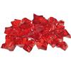 Seat Flor srl ® Cubetti di ghiaccio finto, ghiaccio acrilico, diamanti per decorazioni sacchetto da 500 gr. (rosso)