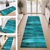 ZESEWU Tappeto passatoia cucina antiscivolo lavabile tappeti casa 50X180CM Tappeto Cucina passatoia moderno Azzurro tappeto runner tappeto salotto soggiorno camera da letto corridoio Entrata bagno
