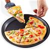 Advokingtap Crisp Up Your Meals, vassoio da 30,5 cm, adatto al microonde, perfetto per pizze