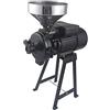 Chensyo Macinacavi a secco con imbuto macina spezie 2200w per cereali mais riso adatto per impianti di lavorazione cereali supermercati vegetali negozi di cereali e olio (nero)