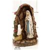 PABEN Grotta Madonna di Lourdes con pastorella resina 21 cm