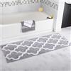 MOTT 50 Grande tappetino da bagno per vasca da doccia, 45 x 120 cm, extra lungo, assorbente in microfibra ultra morbida, tappeto lungo per comodino, corridoio, hotel