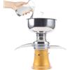 Lightakai Centrifuga elettrica per latte, capacità 5 l, separatore per latte e panna, latte scremato e crema fai da te, centrifuga, per latte vaccino, latte di capra, fattoria