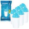 Wessper AquaClassic SPORT Cartucce filtranti per acqua | Sostituzione per cartuccia filtrante Aquaphor Standard, Brita Classic, Dafi Classic | 6 pezzi