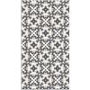 Panorama Tappeto Vinile Sala - Varie Dimensioni - (Idraulica Tipo Orientale Grigio 140x200 cm)