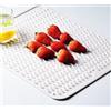 MODENGKONGJIAN Tappetino scolapiatti in silicone per molteplici usi, facile da pulire, ecologico, resistente al calore, per bancone della cucina, lavandino, frigorifero o cassetto (45,7 x 40,6 cm, bianco)